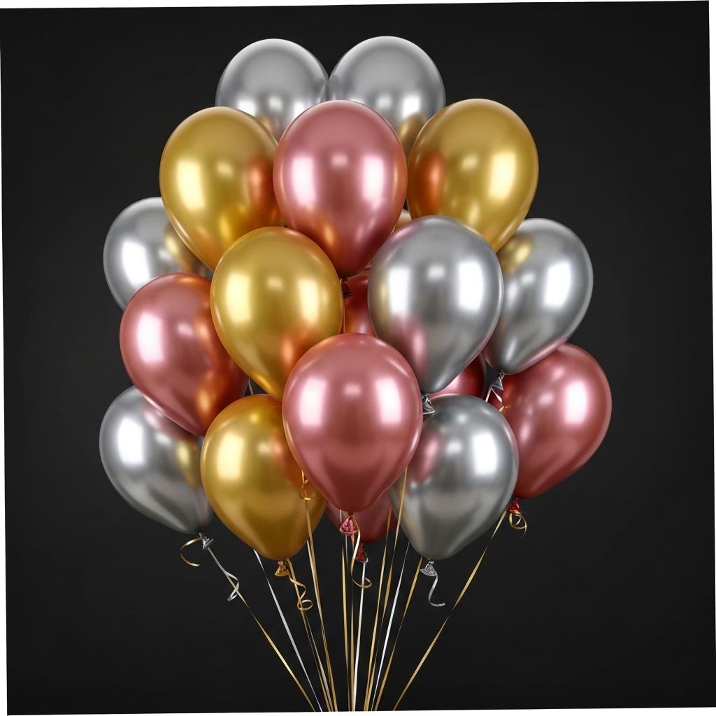 Globos Metálicos x50